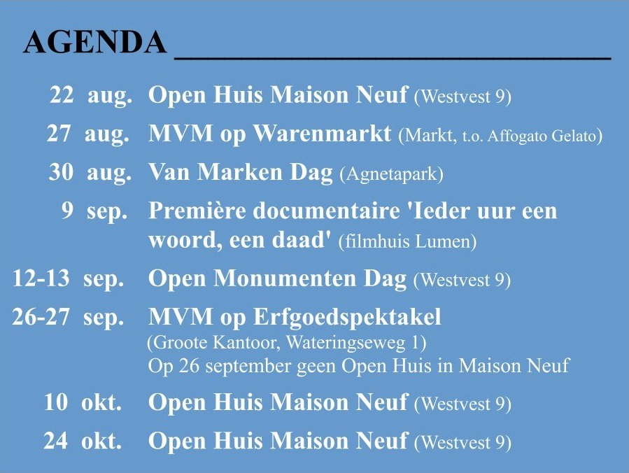 Homepage website AGENDA 11-08-26