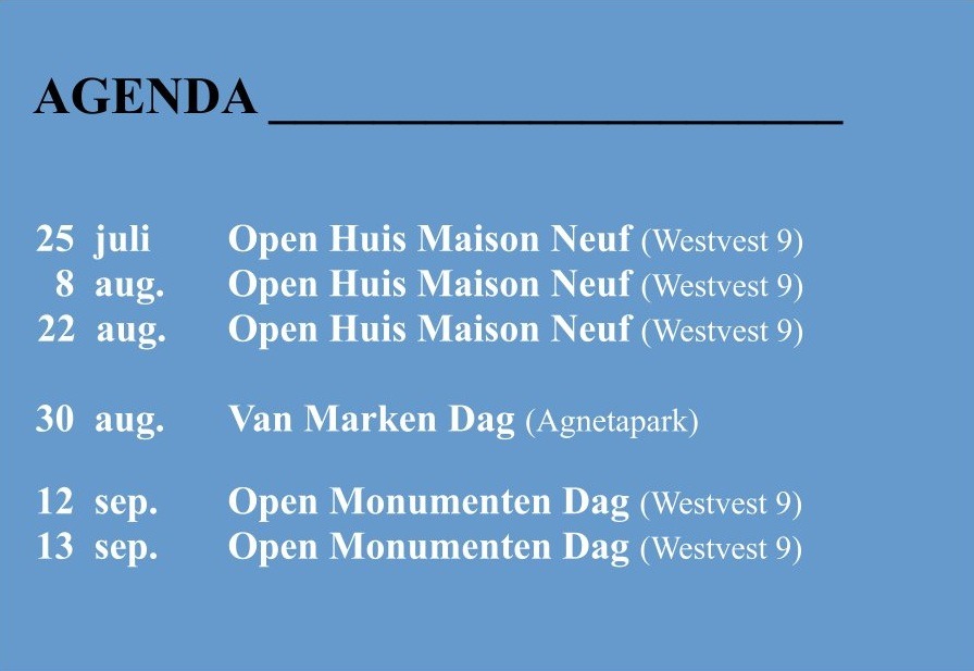 Homepage website AGENDA 13-07-26