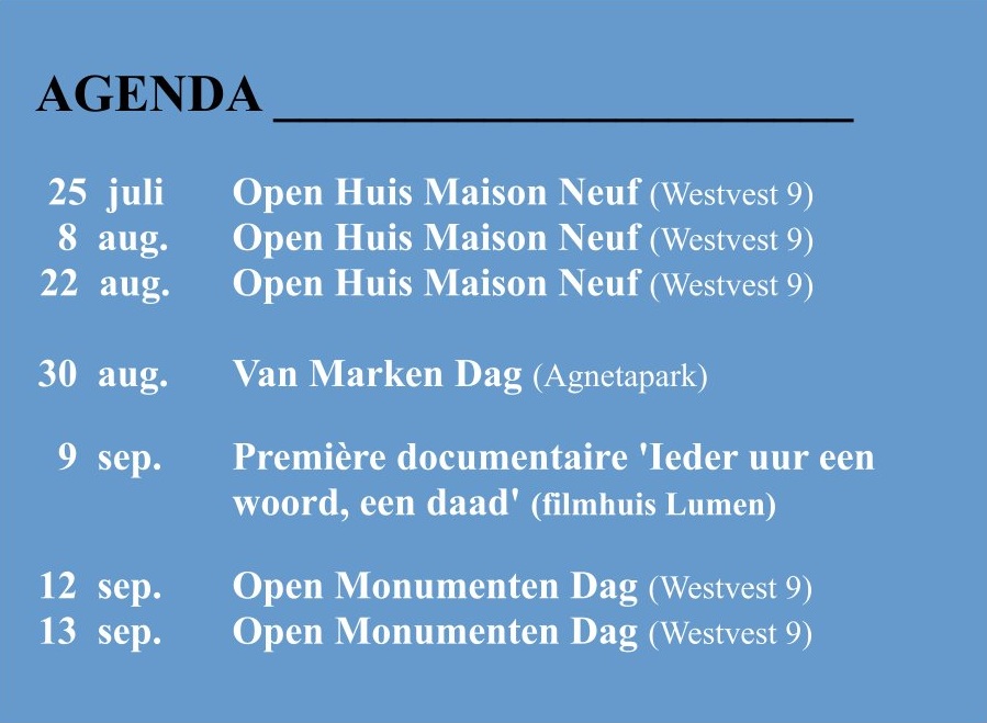 Homepage website AGENDA 17-07-26
